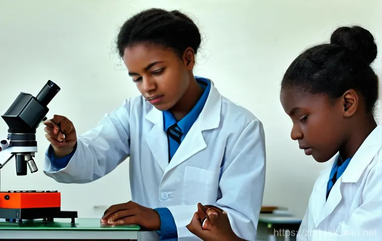 부르키나파소의 대학교 및 연구소 소개 - **Vibrant Campus Life at Joseph Ki-Zerbo University:** A dynamic, wide-angle shot capturing the bust...