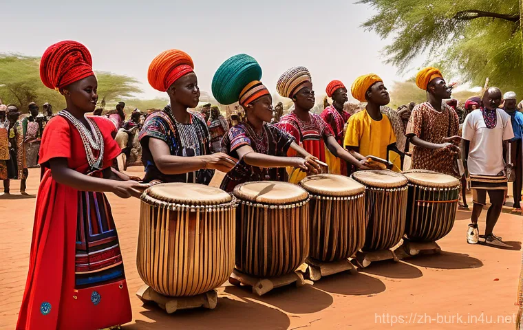 부르키나파소의 종교 및 신앙 문화 - **A serene depiction of traditional African spirituality in Burkina Faso.** An elderly spiritual gui...